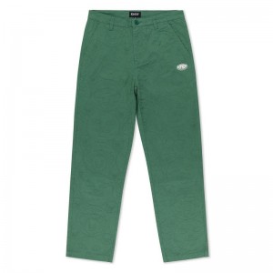 Ripndip Barry Bonds Twill Pants Deep Green | CA NB2379