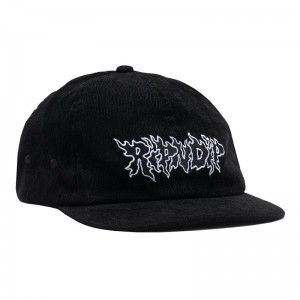 Ripndip Blaze 6 Panel Hats Black | CA OR2060