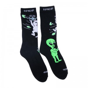 Ripndip Bye Bye Socks Black | CA VD2660