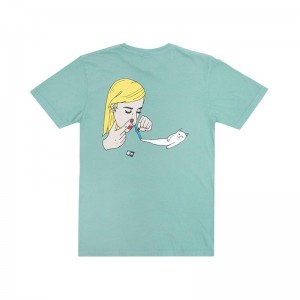 Ripndip Coconerm Shirts Deep Green | CA DN2272