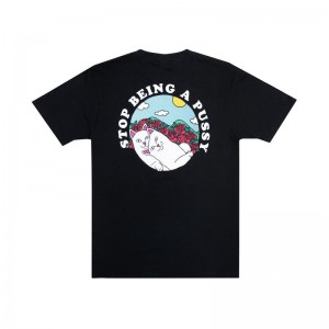 Ripndip Cuddle Shirts Black | CA QZ2325