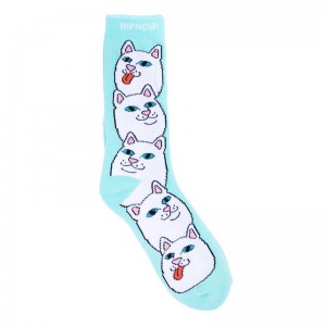 Ripndip Daisey Daze Socks Light Turquoise | CA DN2670