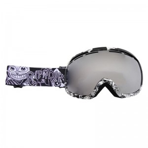 Ripndip Dark Twisted Fantasy Snow Goggles Accessories Black / White | CA FM2811