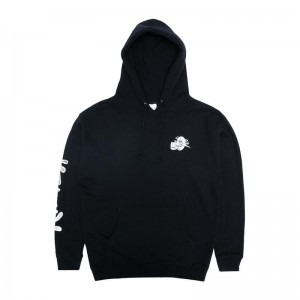 Ripndip Dark Twisted Hoodie Black | CA UT2553