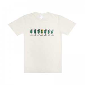 Ripndip Days Of The Week Shirts Beige | CA XF2254