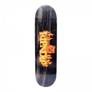 Ripndip Devils Work Skateboard Black | CA EX2725