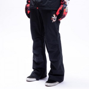 Ripndip Dragonerm Snowboard Pants Black | CA KI2412