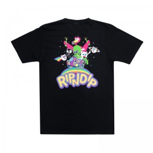 Ripndip Friends Forever Shirts Black | CA NB2353