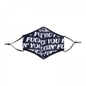 Ripndip Fuck You Face Mask Accessories Black | CA YU2961