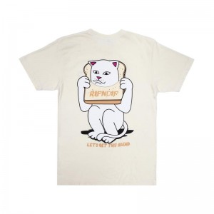 Ripndip Gluten Free Shirts Beige | CA DN2313