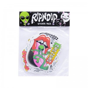 Ripndip Happy Lickin Sticker Pack Accessories Multicolor | CA PQ2815