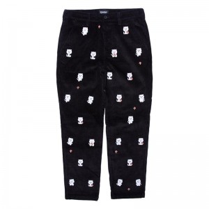 Ripndip Hello Nermy Corduroy Pants Black | CA SO2418