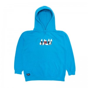 Ripndip I Heart U Hoodie AZURE Blue | CA HK2596