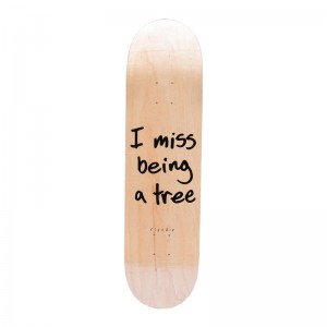 Ripndip I Miss Being A Tree Skateboard Beige | CA WY2726