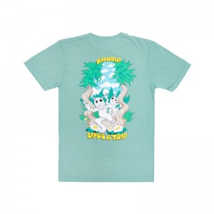 Ripndip Lifes A Trip Shirts Deep Green | CA NB2258