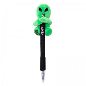 Ripndip Lord Alien Plush Pen Accessories Green | CA XF2946