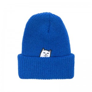 Ripndip Lord Nermal Beanie Blue | CA TV2108