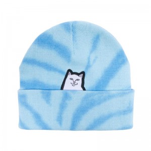 Ripndip Lord Nermal Beanie Light Blue | CA WY2105