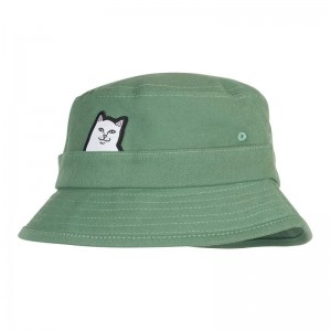 Ripndip Lord Nermal Bucket Hats Deep Green | CA JJ2068