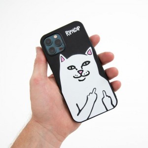 Ripndip Lord Nermal Iphone Case Accessories Black | CA QZ2798