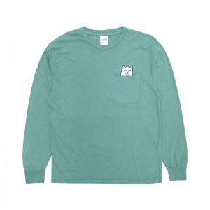 Ripndip Lord Nermal Long Sleeve Deep Green | CA RW2452