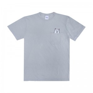 Ripndip Lord Nermal Pocket Shirts Grey | CA OR2369