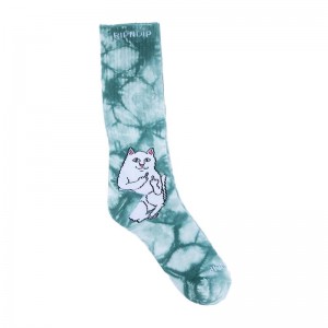 Ripndip Lord Nermal Socks Deep Green | CA ZG2663