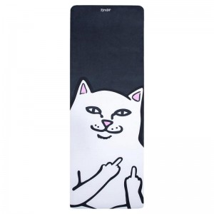 Ripndip Lord Nermal Yoga Mat Accessories Black | CA OR2887