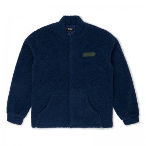 Ripndip Love N Dip Sherpa Jackets Navy | CA UT2475