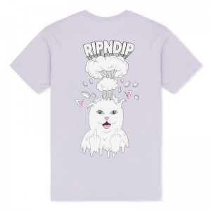 Ripndip Mind Blown Shirts Lavender | CA FM2221