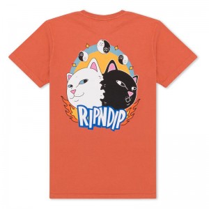 Ripndip Morph Shirts Orange | CA MA2233