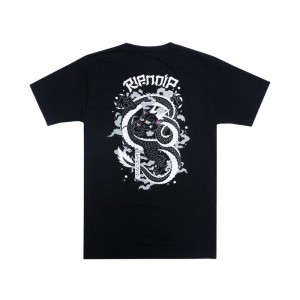 Ripndip Mystic Jerm Shirts Black | CA MA2259