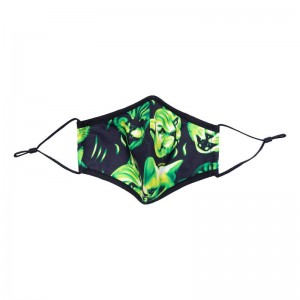 Ripndip Neon Cat Face Mask Accessories Black | CA WY2965