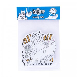 Ripndip Nermal Sticker Pack Accessories Multicolor | CA CE2945