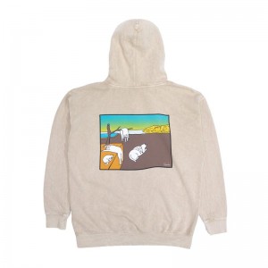 Ripndip Nermali Hoodie Beige Wash | CA IS2578