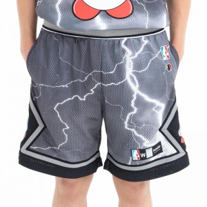 Ripndip Nermby Basketball Shorts Black | CA SO2193