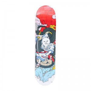 Ripndip Nermurari Warrior Skateboard Red | CA NB2729