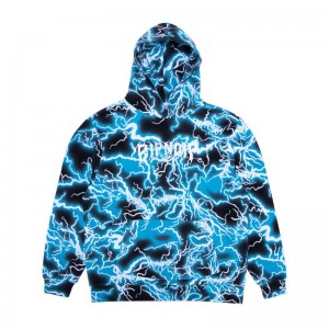 Ripndip Nikola Hoodie Black / Blue | CA LH2567