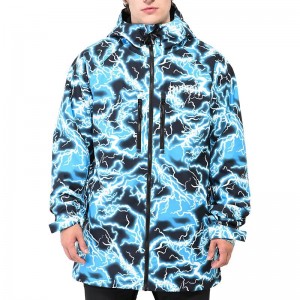 Ripndip Nikola Snowboard Jackets Black / Blue | CA WY2480