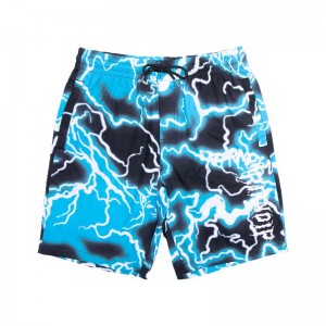 Ripndip Nikola Swim Shorts Black / Blue | CA CE2177