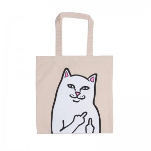 Ripndip OG Lord Nermal Tote Bags Beige | CA OR3003