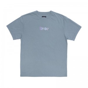 Ripndip OG Prisma Short Sleeve Shirts Grey | CA UT2266