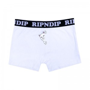 Ripndip Peek A Nermal Boxer White | CA DN2626