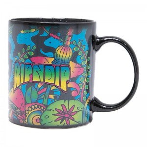 Ripndip Psychedelic Heat Changing Mug Accessories Black | CA WY2797