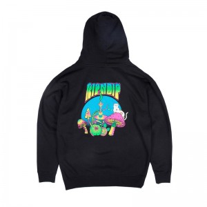 Ripndip Psychedelic Hoodie Black | CA GL2597