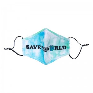 Ripndip Save The World Face Mask Accessories Blue | CA LH2903