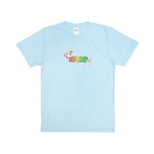 Ripndip Summer Break Shirts Blue | CA CE2307