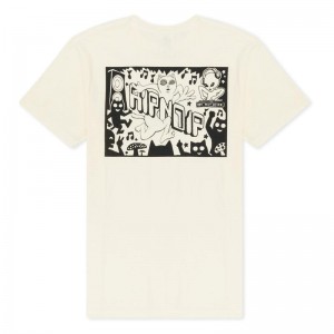 Ripndip Techno Shirts Beige | CA ZG2227