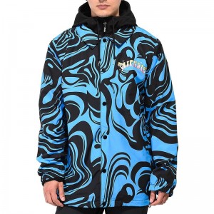 Ripndip Trippy Treats Snowboard Jackets Blue | CA EX2479