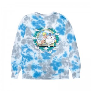 Ripndip Waiting In Heaven Long Sleeve Light Blue Wash | CA TV2451